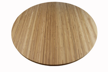 Load image into Gallery viewer, 36 inch Round Lamboo Table Top